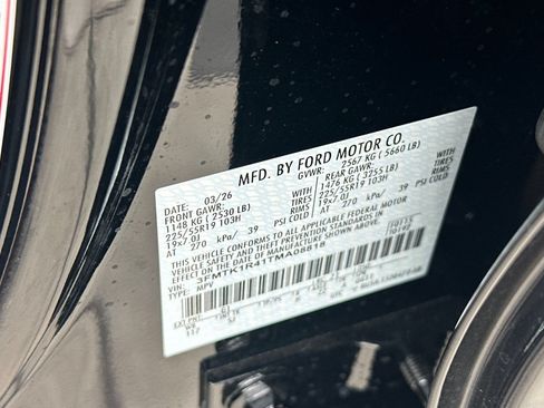 New 2026 Ford Mustang Mach-E Select w/ Interior Protection Package RWD image 27