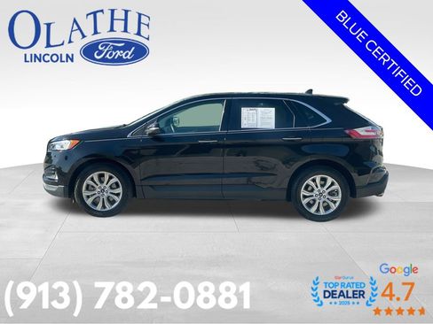 Certified 2021 Ford Edge Titanium AWD/4WD image 2