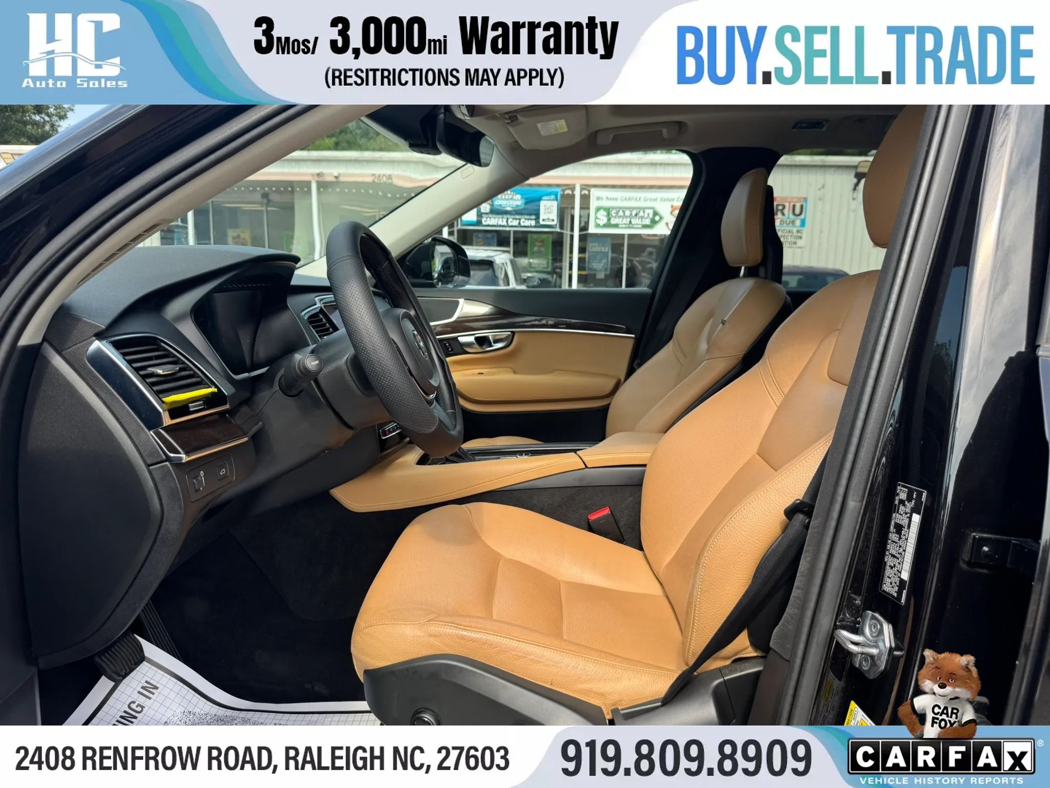 Used 2016 Volvo XC90 T6 Momentum w/ Momentum Plus Package AWD/4WD image 12