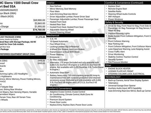 Used 2024 GMC Sierra 1500 Denali w/ Technology Package image 42