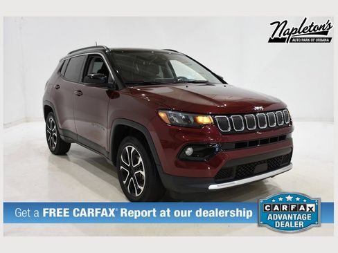 Used 2022 Jeep Compass Limited w/ Sun and Sound Group image 1