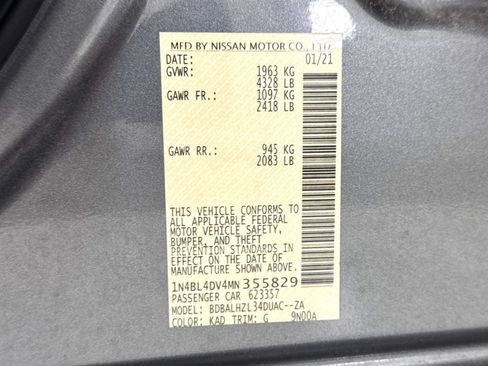Used 2021 Nissan Altima 2.5 SV w/ SV Premium Package FWD image 36