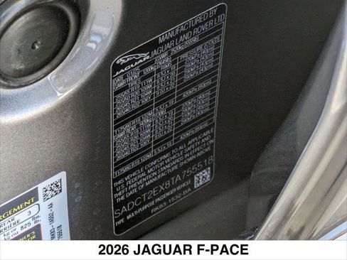 New 2026 Jaguar F-PACE R-Dynamic S image 15