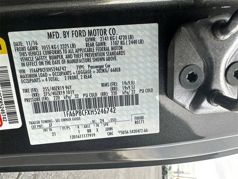 Certified 2017 Ford Mustang GT w/ GT Performance Package image 25