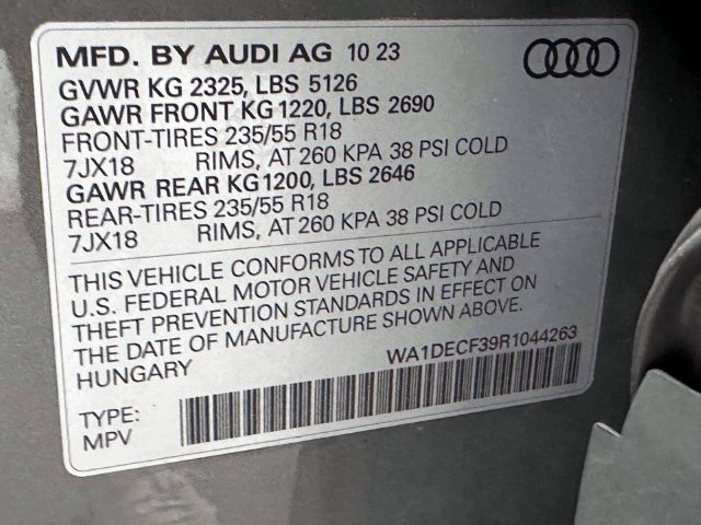 Certified 2024 Audi Q3 2.0T Premium AWD/4WD image 36