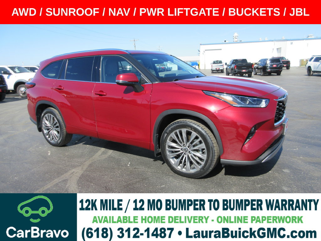 Used 2021 Toyota Highlander Platinum AWD/4WD image 1