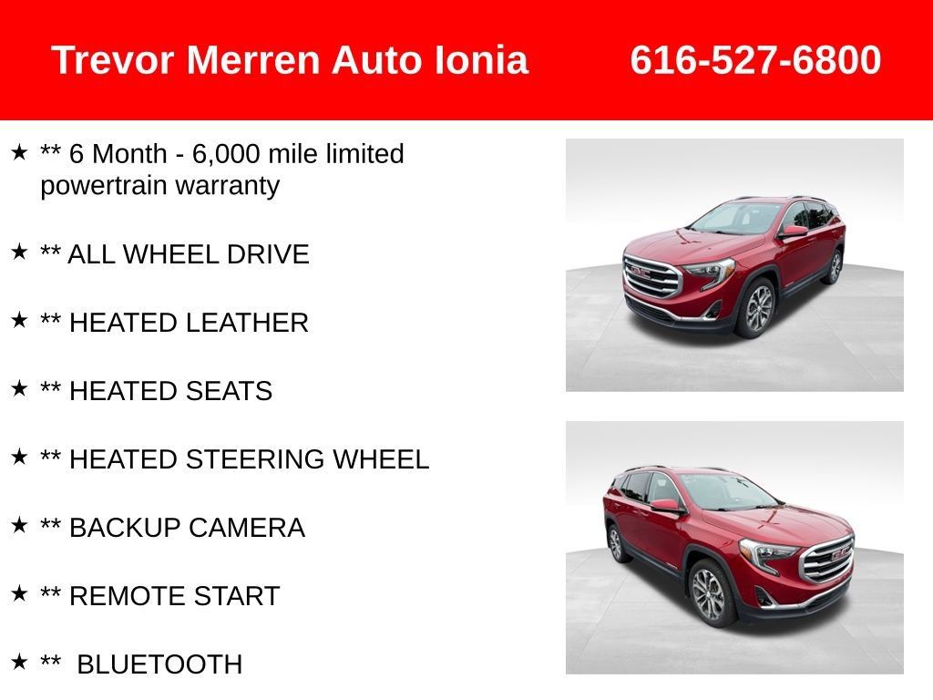 Used 2019 GMC Terrain SLT w/ Driver Alert Package I AWD/4WD image 7