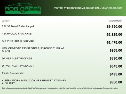 Used 2020 GMC Sierra 2500 AT4 w/ Technology Package image 5