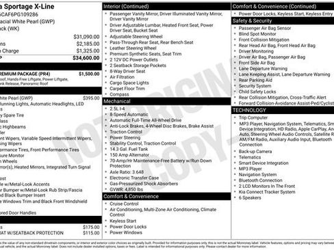Used 2023 Kia Sportage X-Line w/ X-Line Premium Package AWD/4WD image 9