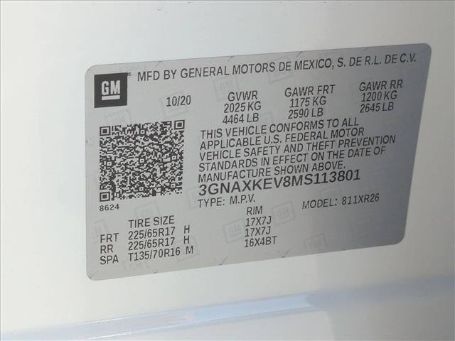 Used 2021 Chevrolet Equinox LT FWD image 23