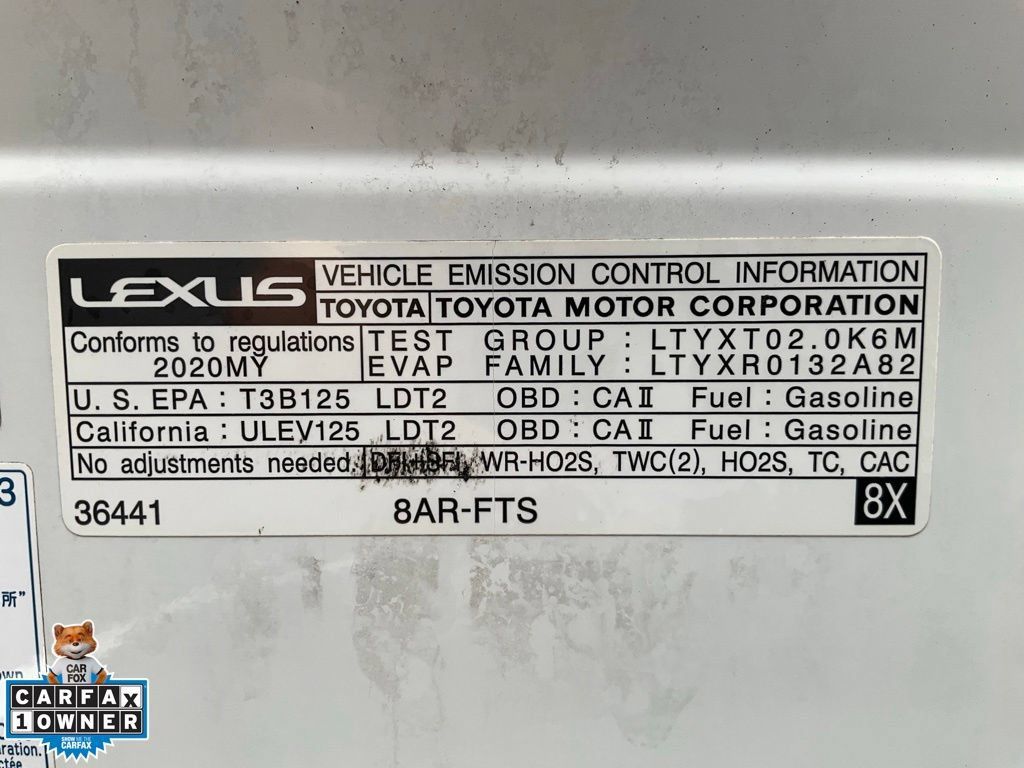 Used 2020 Lexus NX 300 FWD w/ Accessory Package 2 image 12