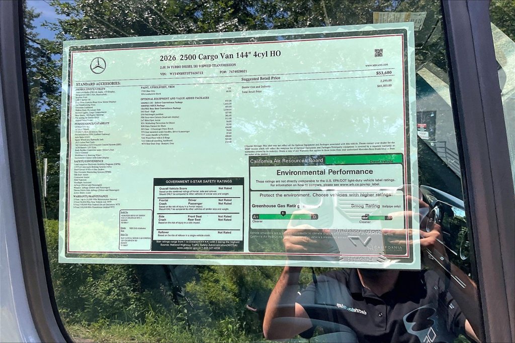 New 2026 Mercedes-Benz Sprinter 2500 image 13