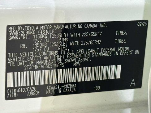 Certified 2025 Toyota RAV4 XLE w/ Convenience Package AWD/4WD image 32