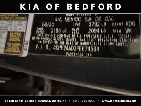 Certified 2023 Kia Forte LXS FWD image 14