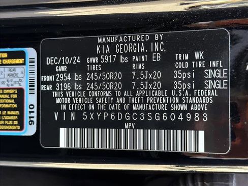 Used 2025 Kia Telluride S AWD/4WD image 29