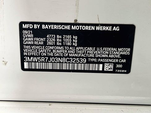 Used 2022 BMW 330i xDrive Sedan w/ M Sport Package AWD/4WD image 32