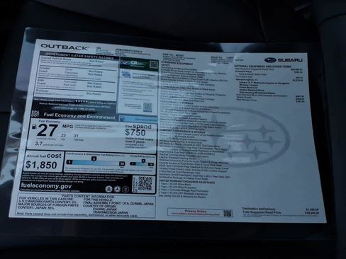 New 2026 Subaru Outback Premium image 40