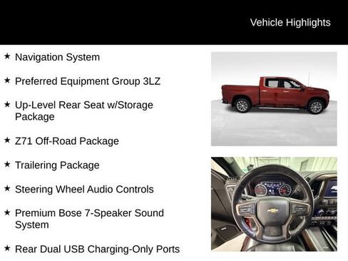 Certified 2022 Chevrolet Silverado 1500 High Country w/ Z71 Off-Road Package image 16