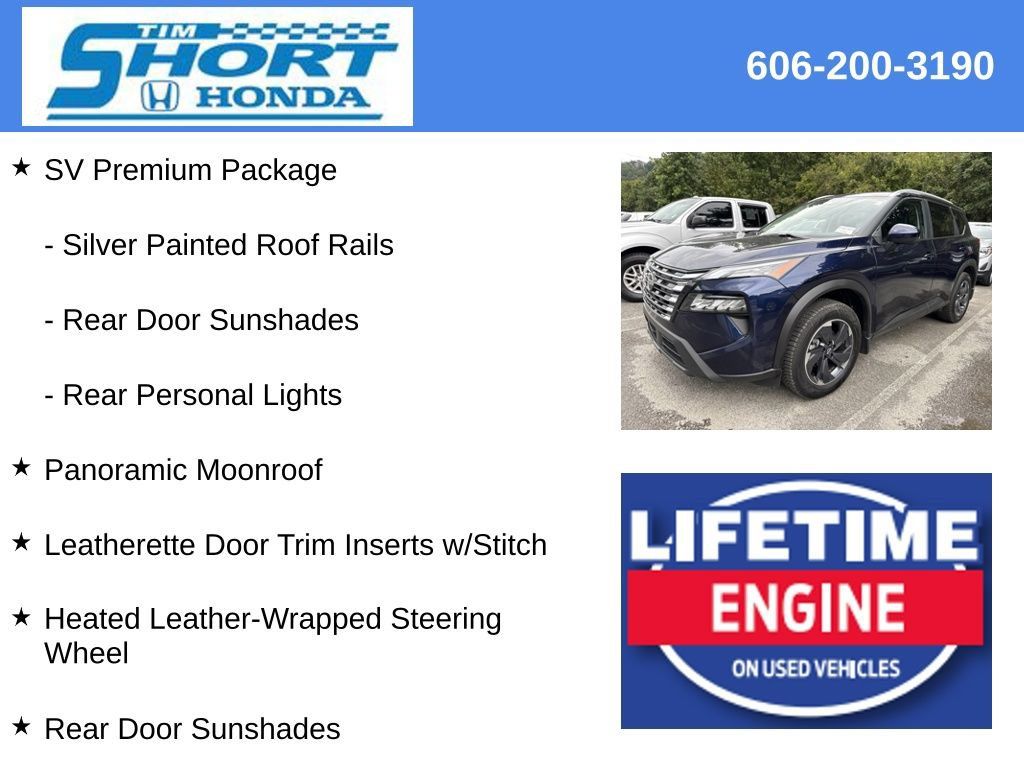 Used 2024 Nissan Rogue SV w/ SV Premium Package AWD/4WD image 9