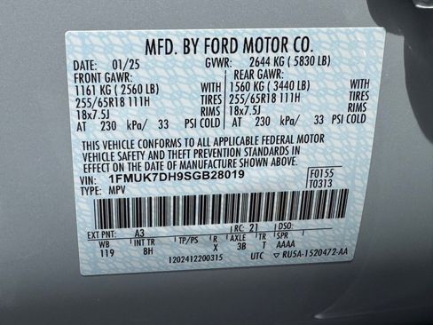 New 2025 Ford Explorer Active image 45