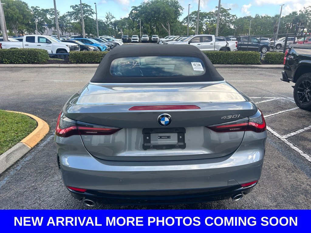 Used 2025 BMW 430i Convertible RWD image 4
