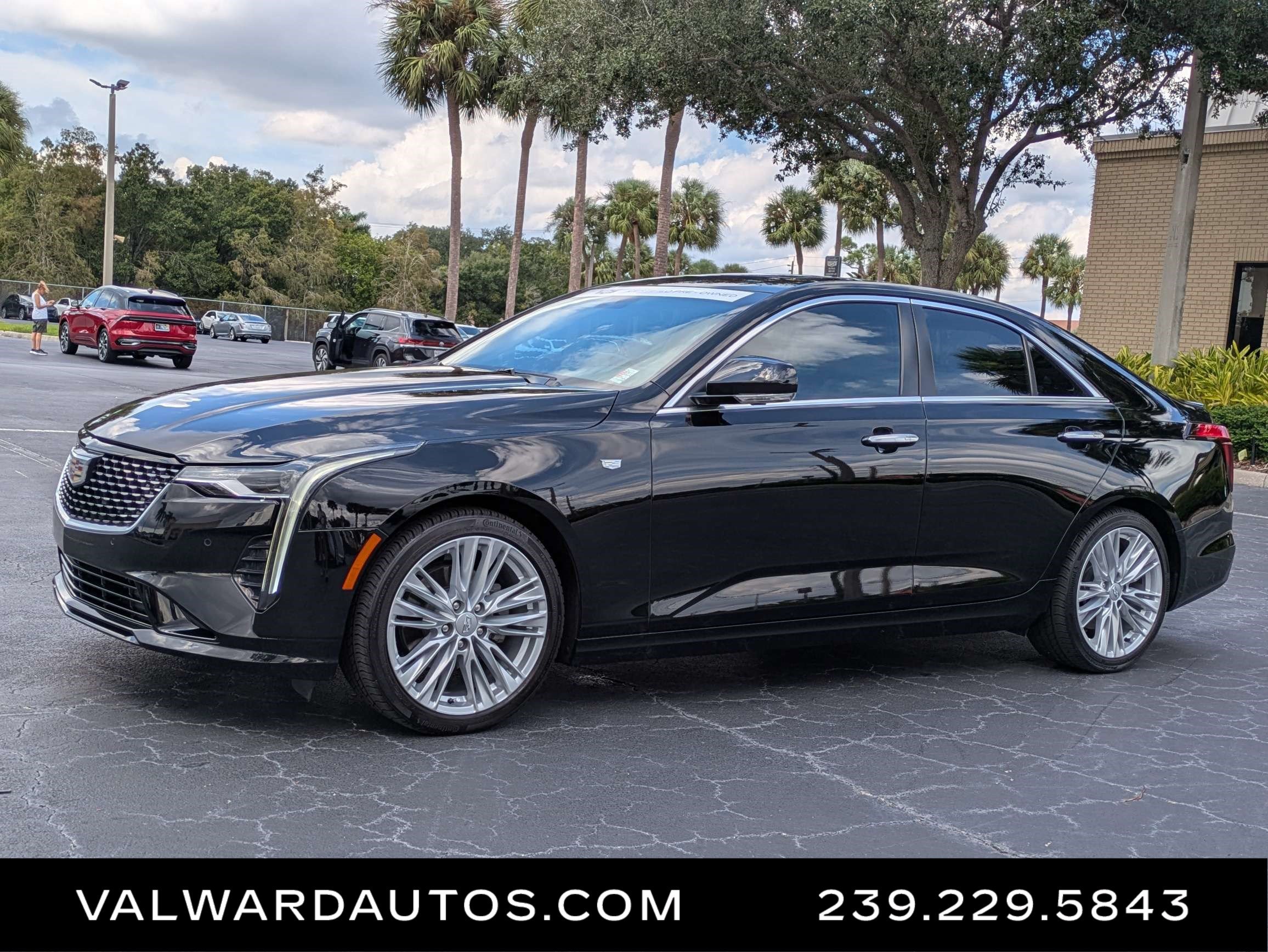 Used 2023 Cadillac CT4 Premium Luxury w/ Climate Package RWD image 1