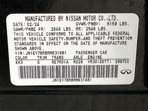 Used 2024 INFINITI Q50 Luxe w/ Cargo Package image 33