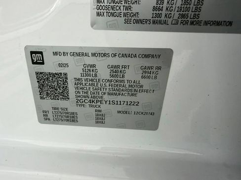 Used 2025 Chevrolet Silverado 2500 LTZ AWD/4WD image 38