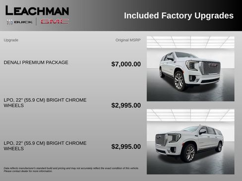Used 2021 GMC Yukon XL Denali w/ Denali Premium Package AWD/4WD image 11