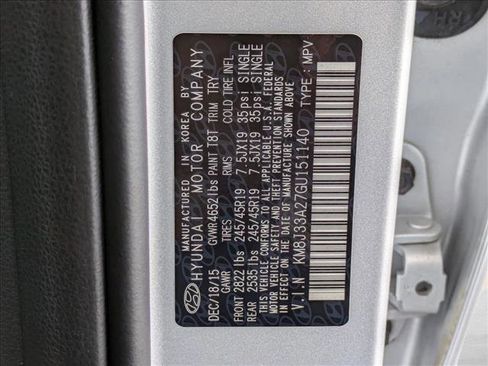 Used 2016 Hyundai Tucson Limited w/ Option Group 03 FWD image 30