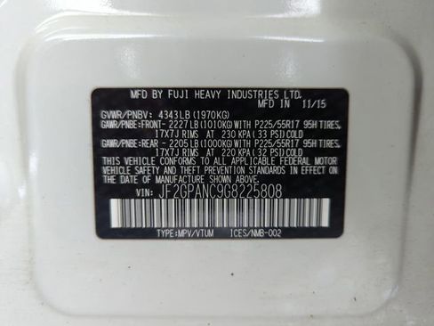 Used 2016 Subaru Crosstrek 2.0i Limited image 37