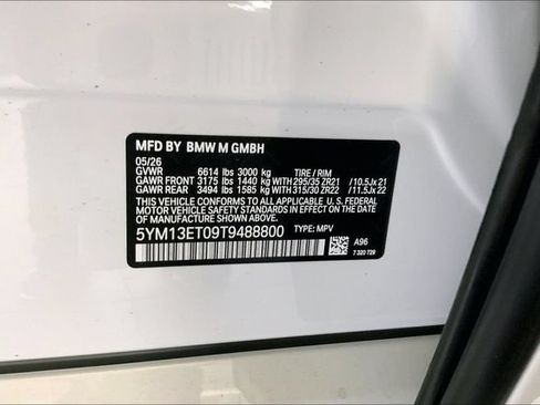 New 2026 BMW X5 M Competition w/ Executive Package AWD/4WD image 13