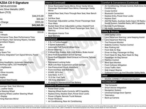 Used 2018 MAZDA CX-9 Signature image 42