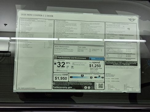 New 2026 MINI Cooper 2-Door Hardtop image 28