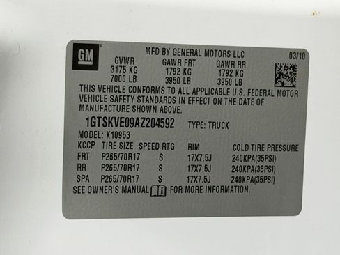 Used 2010 GMC Sierra 1500 SLE w/ Power Pack Plus AWD/4WD image 24