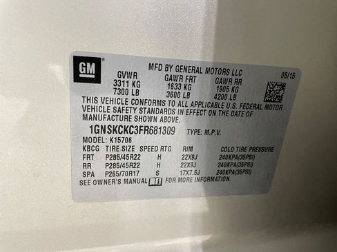 Used 2015 Chevrolet Tahoe LTZ AWD/4WD image 46