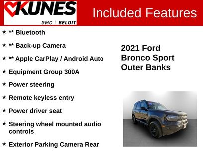 Used 2021 Ford Bronco Sport Outer Banks w/ Outer Banks Package
