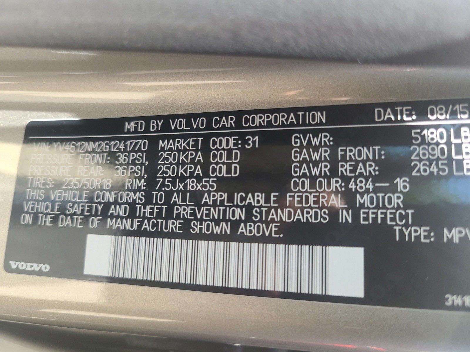 Used 2016 Volvo XC70 T5 Platinum w/ Protection Package AWD/4WD image 24