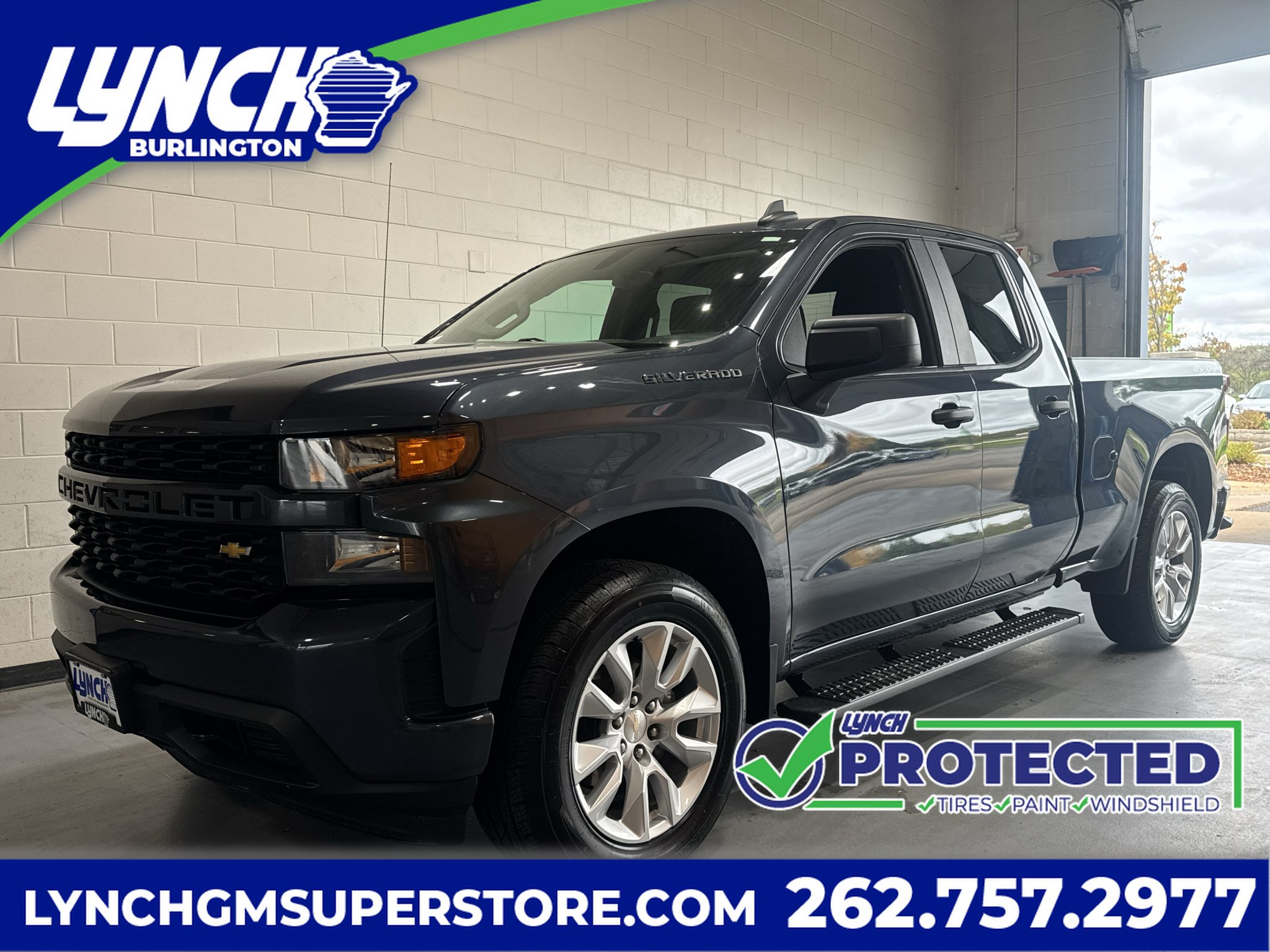 Used 2022 Chevrolet Silverado 1500 Custom AWD/4WD image 1