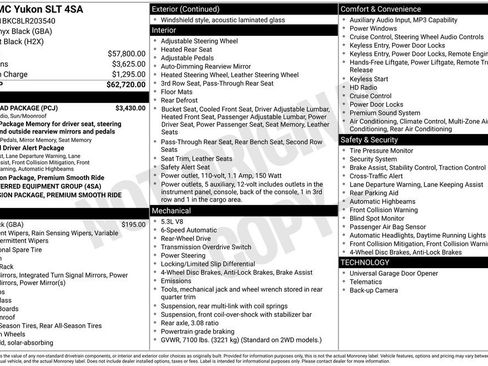 Used 2020 GMC Yukon SLT w/ Open Road Package RWD image 6