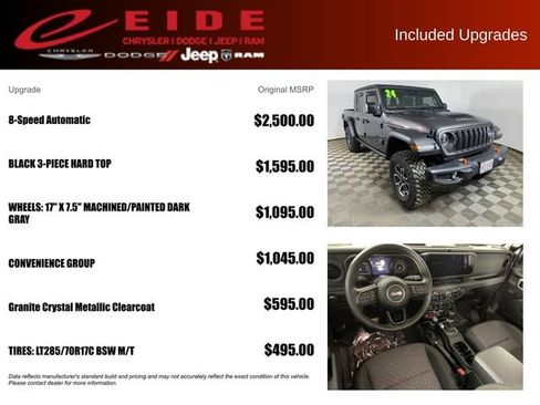 Used 2024 Jeep Gladiator Mojave w/ Convenience Group AWD/4WD image 13