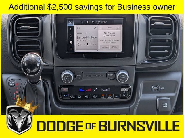 New 2026 RAM ProMaster 2500 w/ Convenience Group FWD image 11