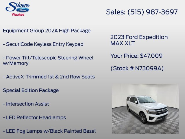 Used 2023 Ford Expedition Max XLT AWD/4WD image 22