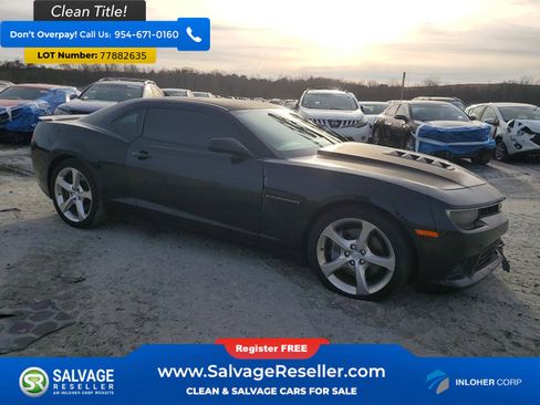 Used 2015 Chevrolet Camaro SS w/ RS Package RWD image 5