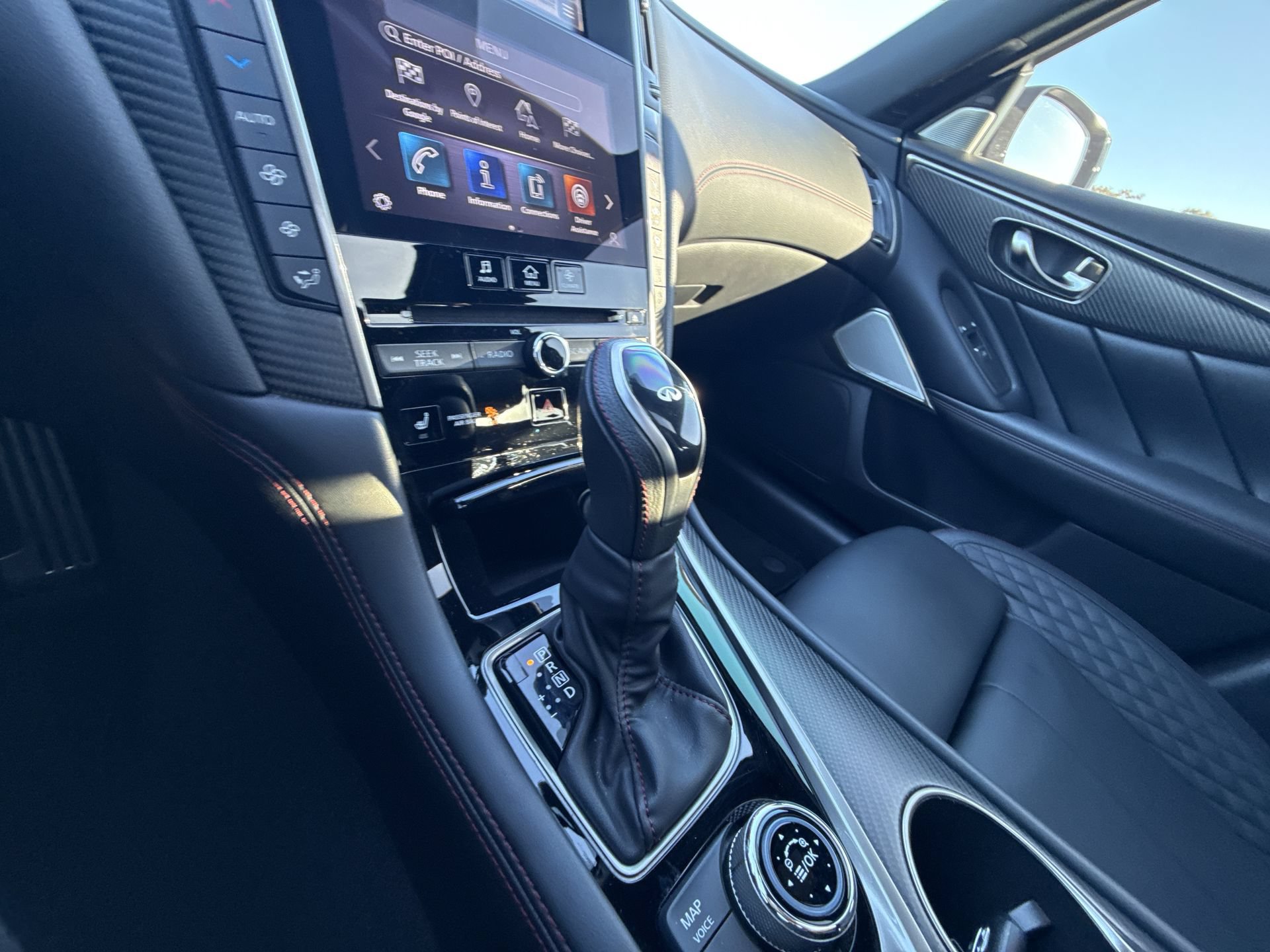 Used 2023 INFINITI Q50 Red Sport 400 w/ Black Opal Edition RWD image 22