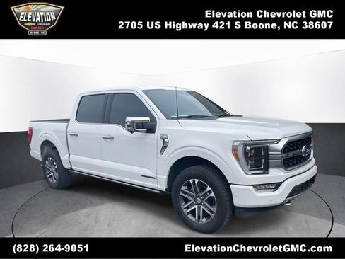 Used 2022 Ford F150 Platinum w/ Equipment Group 701A High image 1