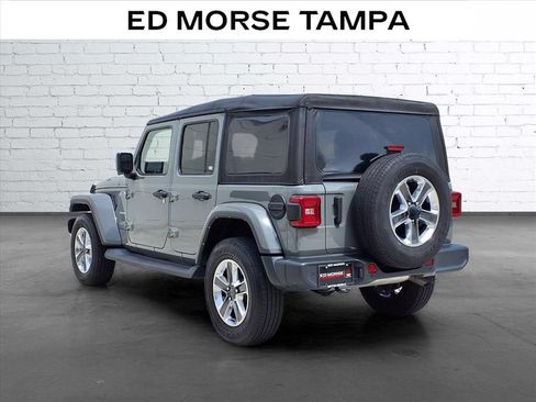 Used 2023 Jeep Wrangler Unlimited Sahara w/ LED Lighting Group AWD/4WD image 3
