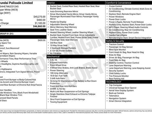 Used 2021 Hyundai Palisade Limited image 6