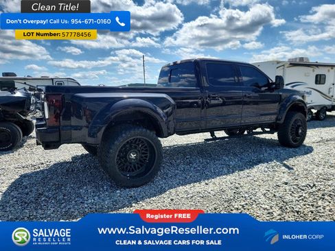 Used 2019 Ford F450 Platinum w/ Platinum Ultimate Package AWD/4WD image 4