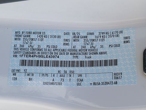 New 2025 Ford Ranger XL w/ Trailer Tow Package image 11